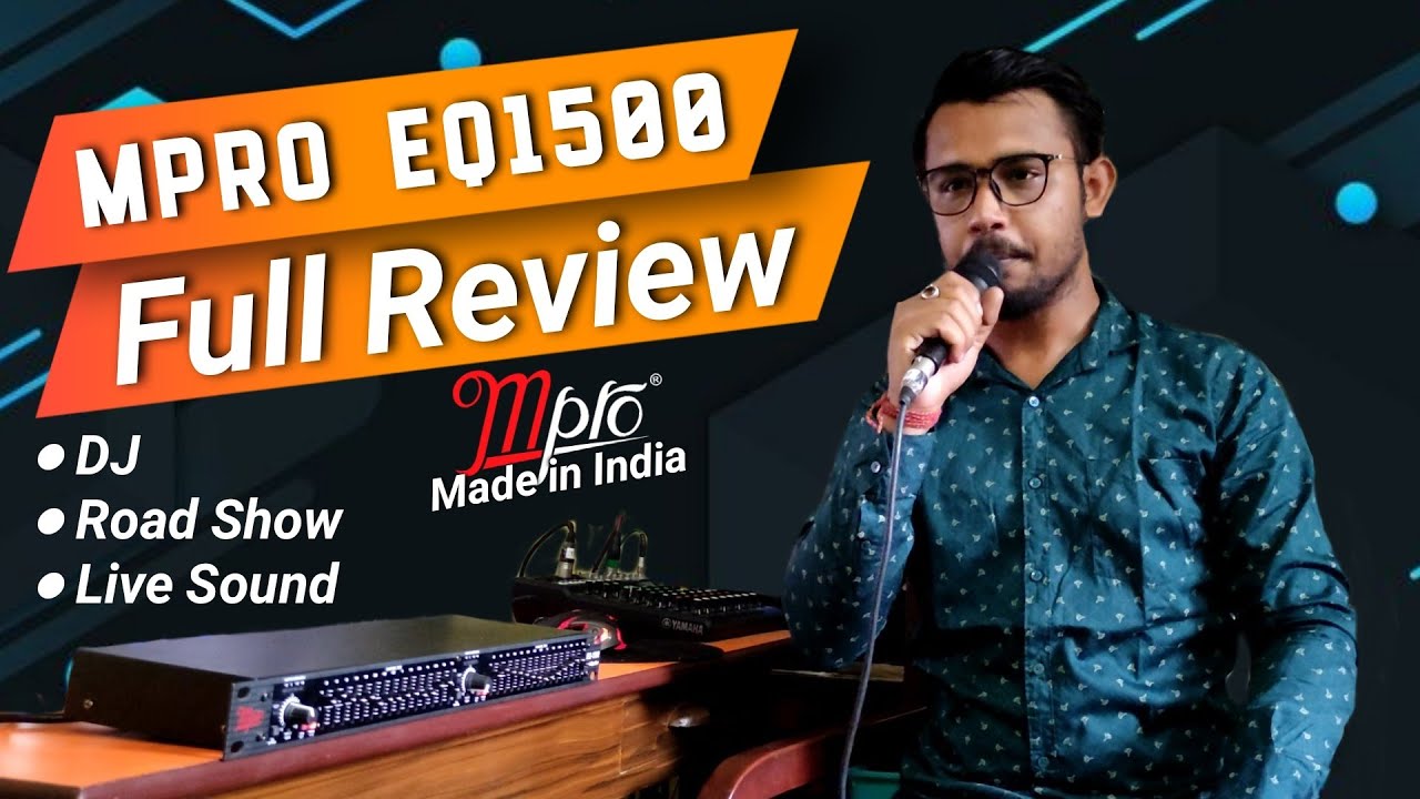 mpro EQ1500 Full Review || Sound check and Price || sound and tech || mPro