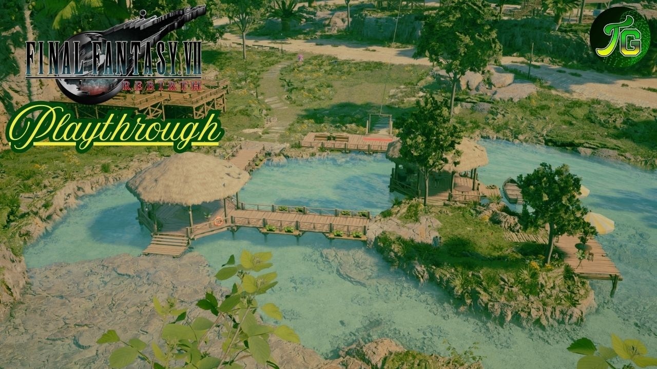 Tark's Final Fantasy 7 Rebirth Journey. Part 8.  Costa Del Sol and Corel!