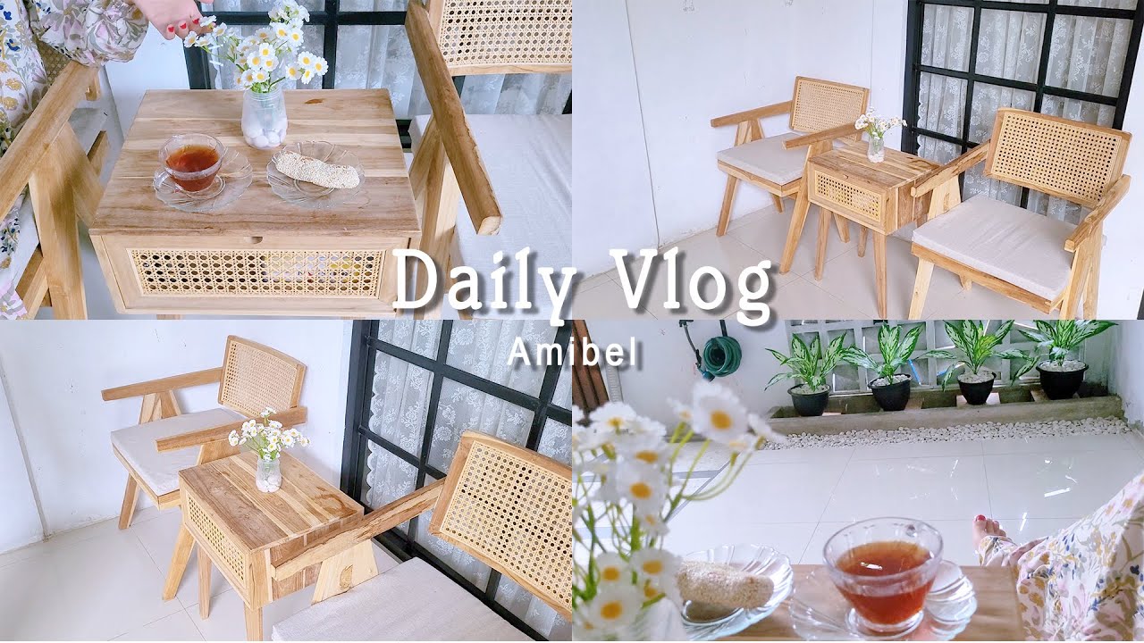 Vlog I Sulap Teras Polos Jadi Estetik & Masak Santai