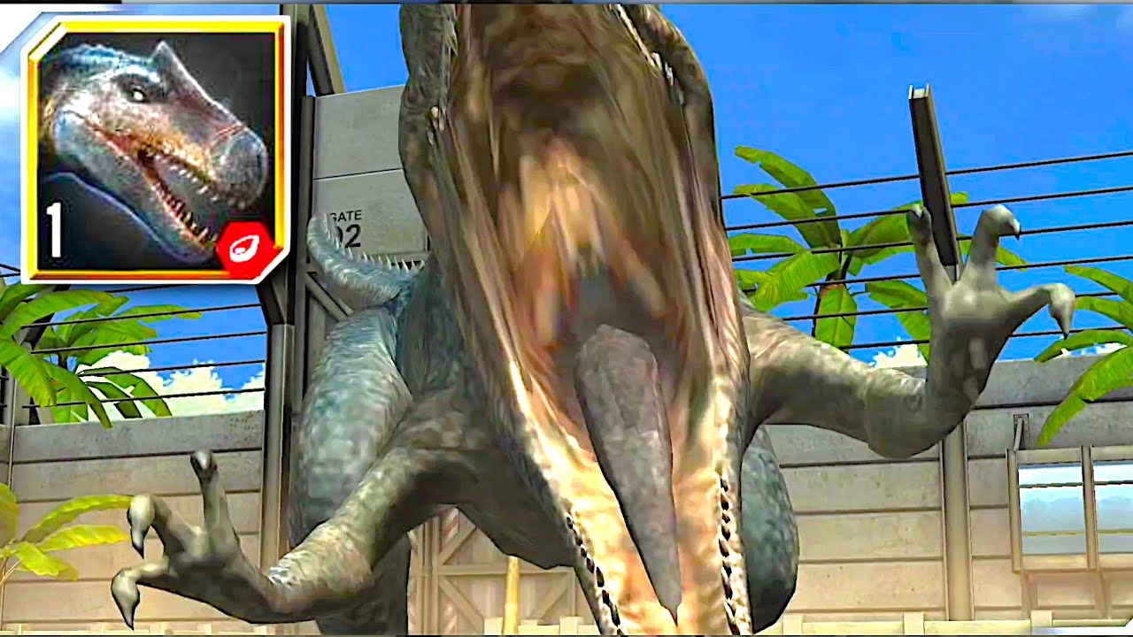 NEW ALLOSAURUS EATING PLAYERS NOW NEW FEEDING ANIMATION - Jurassic World The Game