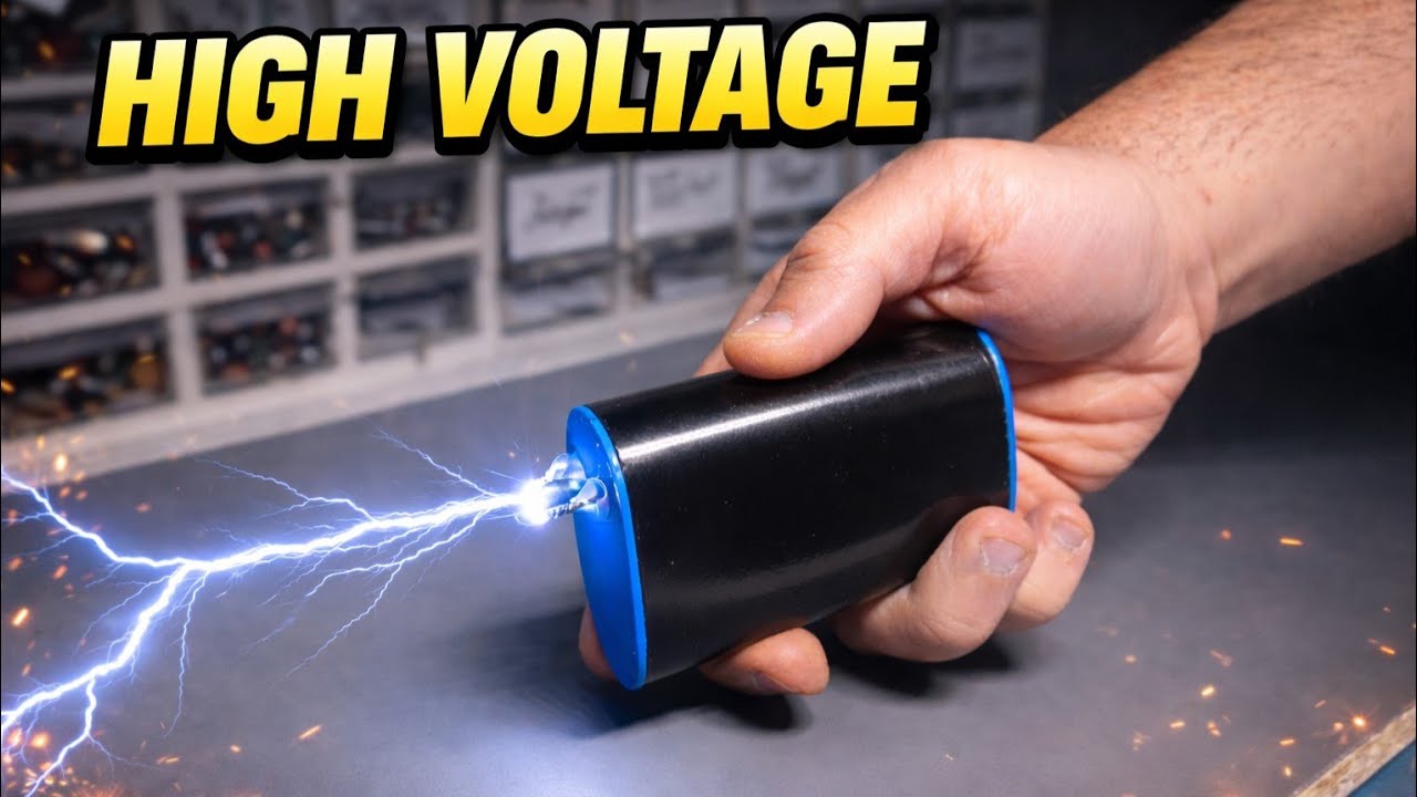 DIY 20kv Taser | Simple Electronics Project