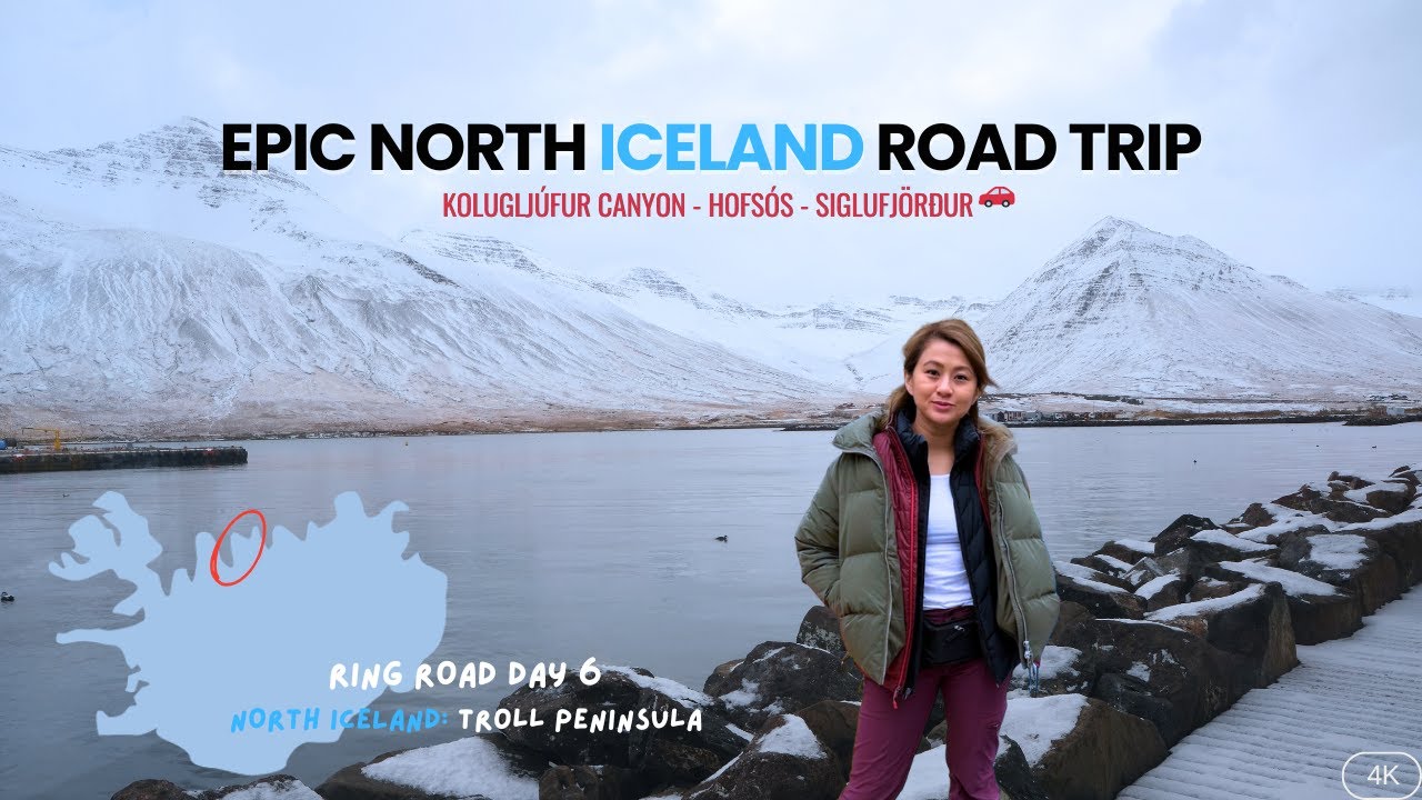 North Iceland Scenic Drive | Tröll Peninsula to Siglufjörður — Ring Road Day 6 [4K]