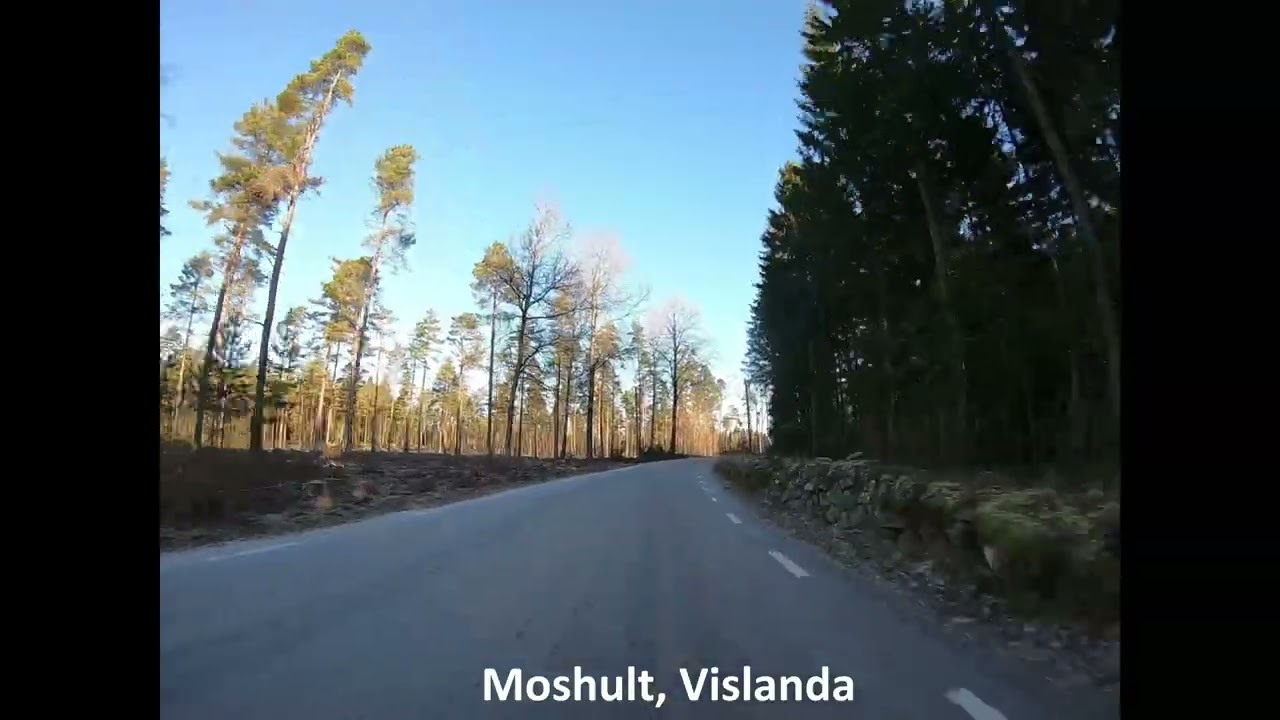 Värmanshult - Brohult - Moshult - Lindås - Vislanda