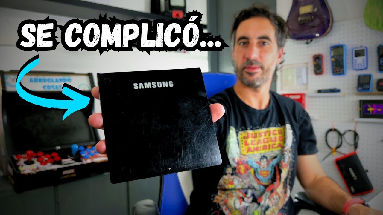 Una GRABADORA PORTATIL de DVD SAMSUNG... ¿Que problema tiene? 🤔