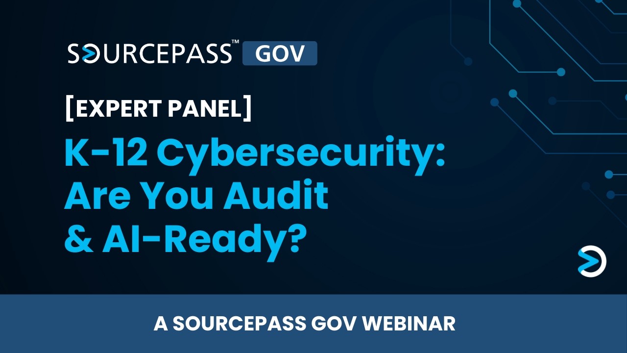 K-12 Cybersecurity: Are You AI and Audit Ready? | Sourcepass GOV | Public Sector IT