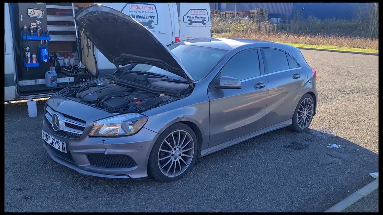 Mercedes A220 D A Class P246309 Soot Content Of The Particulate Filter Is Not OK There Is A Fault