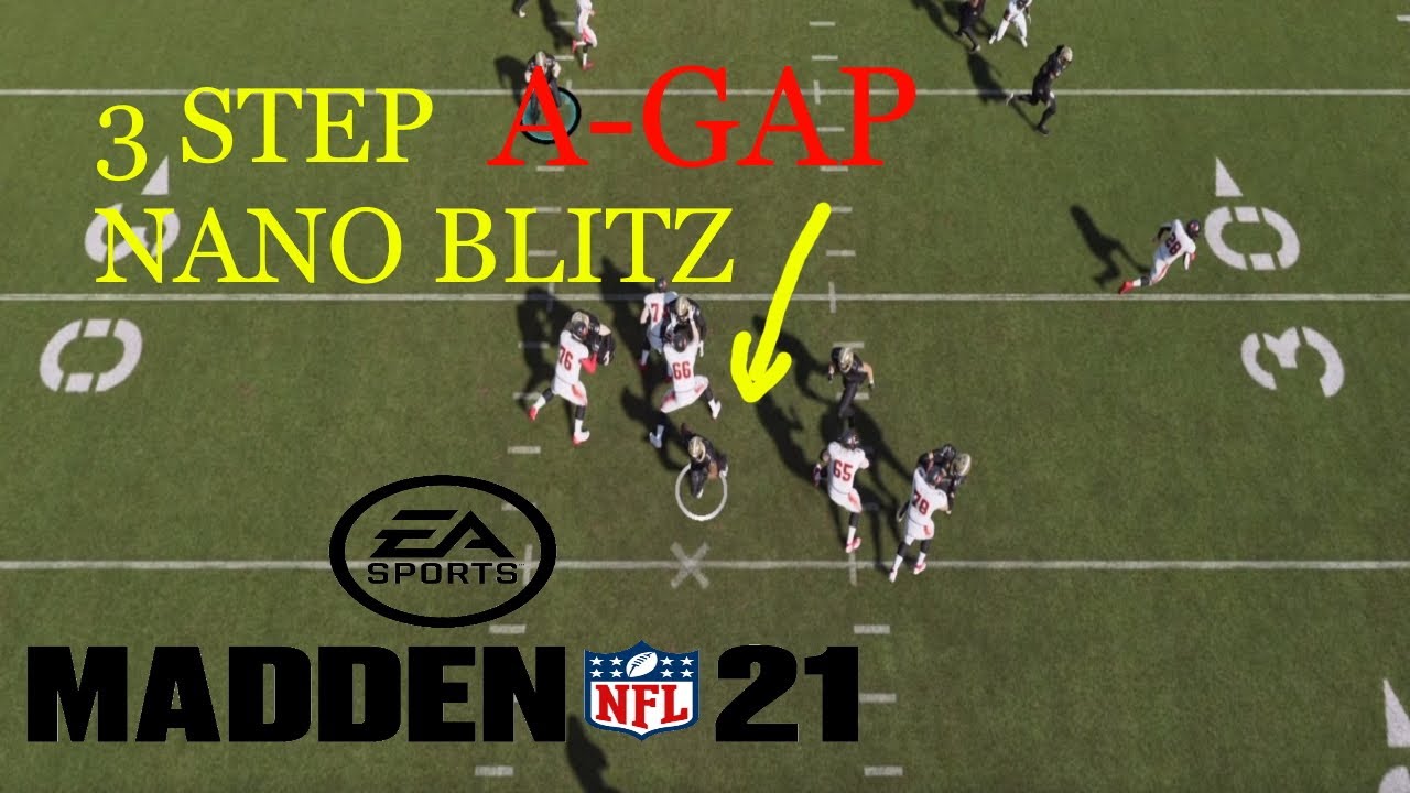 Easiest A-Gap Nano Blitz (3 Steps) Madden 21 Tips and Tricks