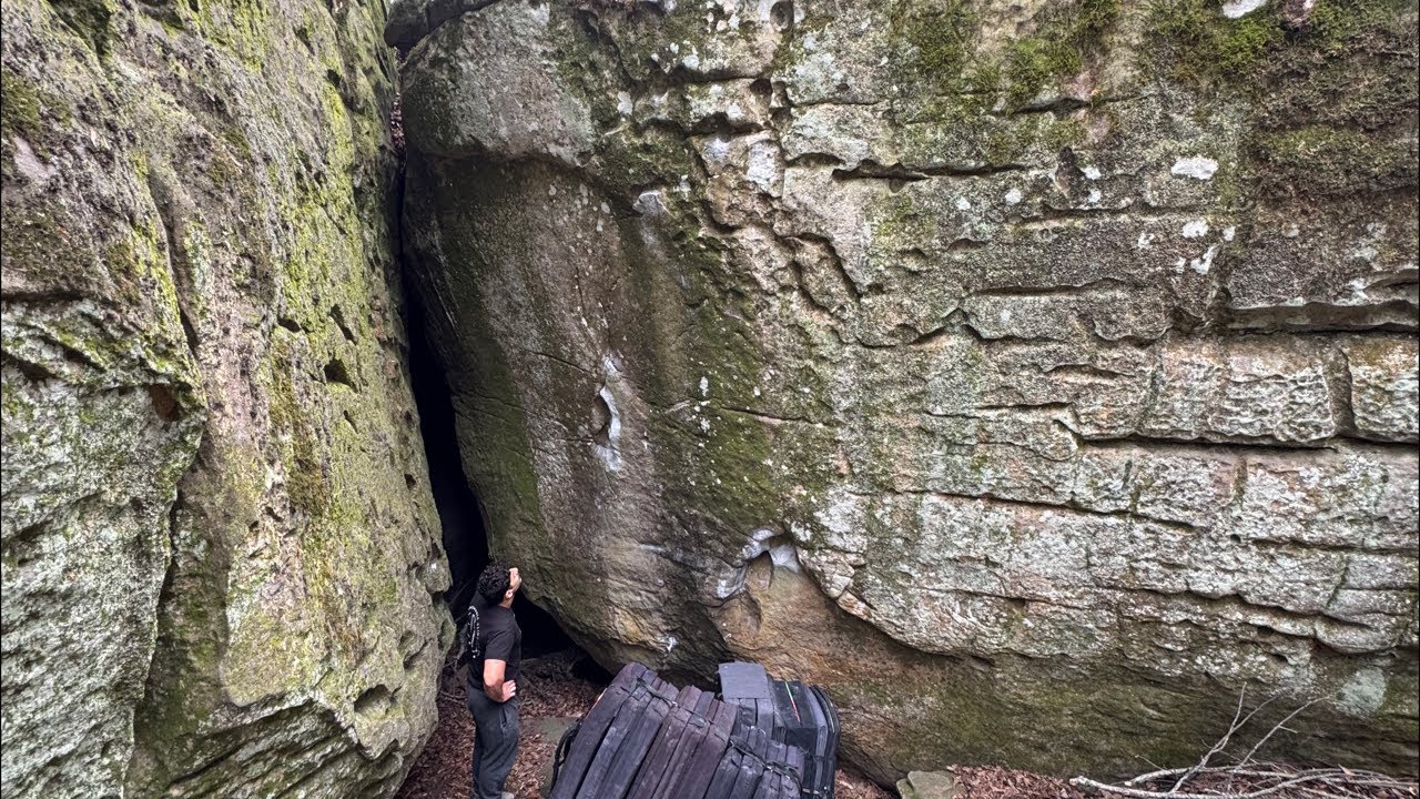 Outdoor Bouldering at Stone Fort (3/3/26)