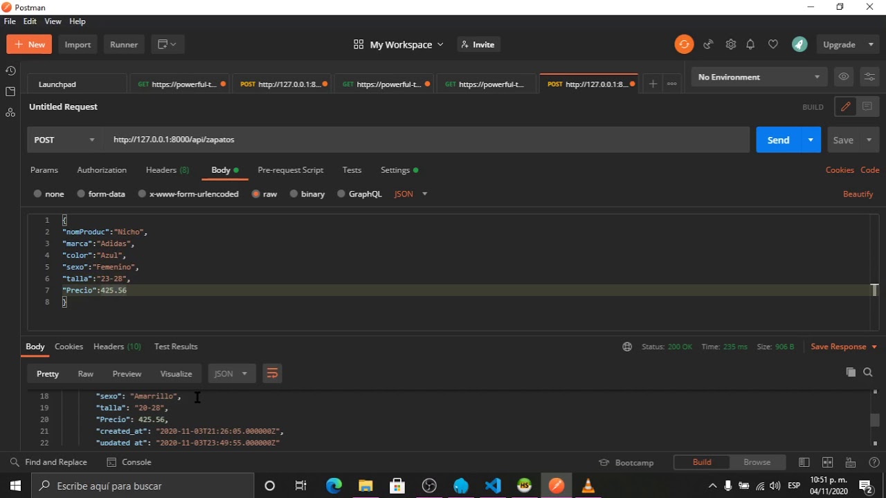 funcionamiento de los metodos get, post, put