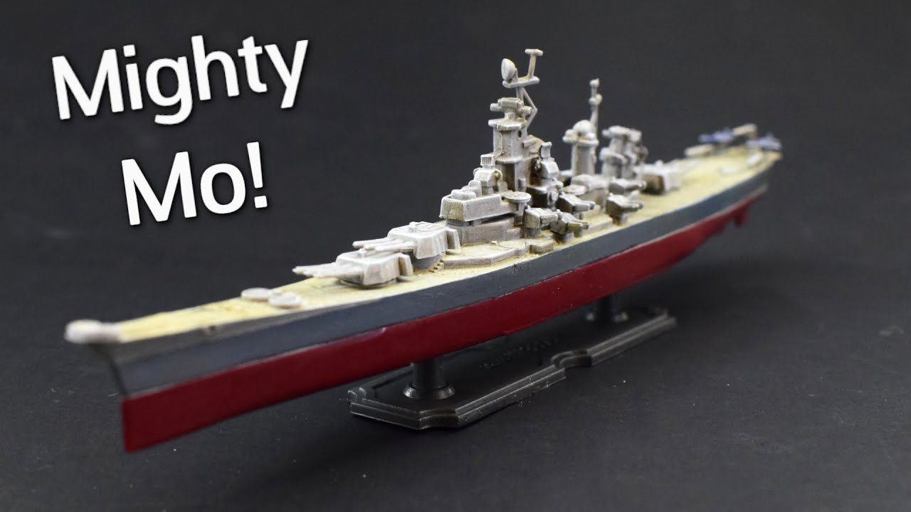 Build & Review of the USS Missouri in 1/2000 scale from The Works - Plastic Model Kit
