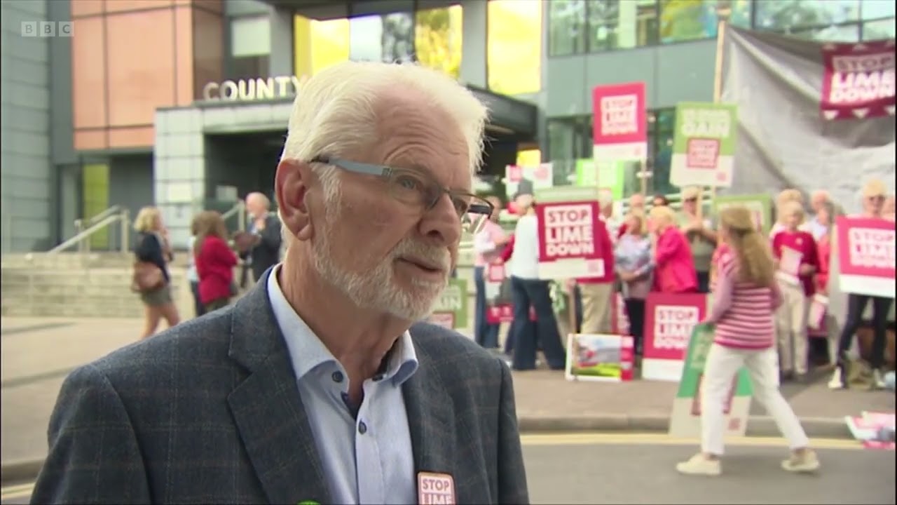 Stop Lime Down Solar Park - BBC Points West (23/7/25)