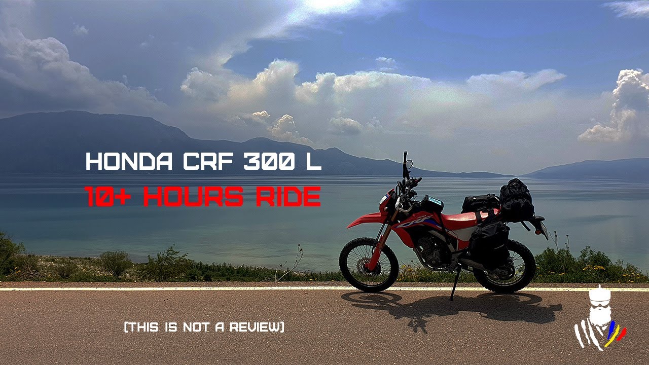 ep6 Riding day of 10+ hours on the Honda CRF 300 | Turkey adventure