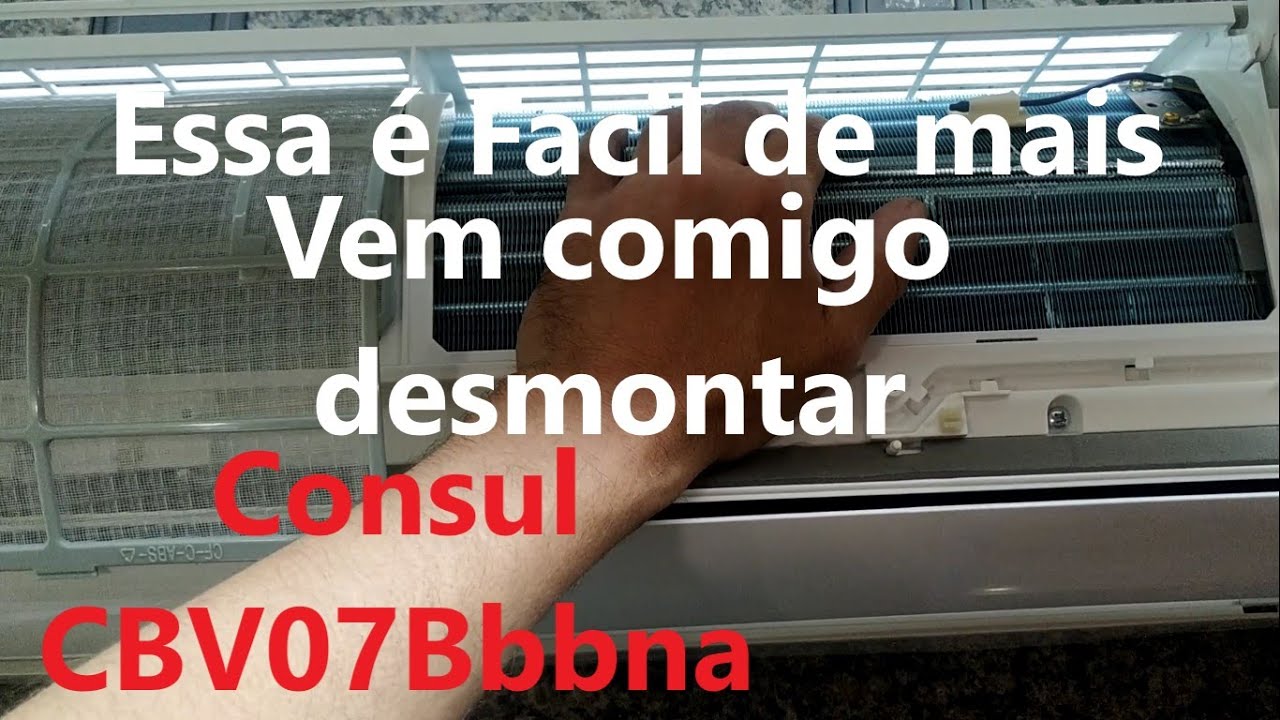Olha só a desmontagem da Consul CBV07BBNA