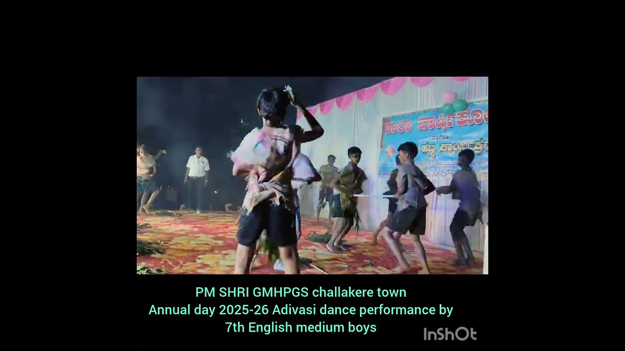 13th Feb 2026 Annual day celebration ,Adivasi dance performance by 7th boys