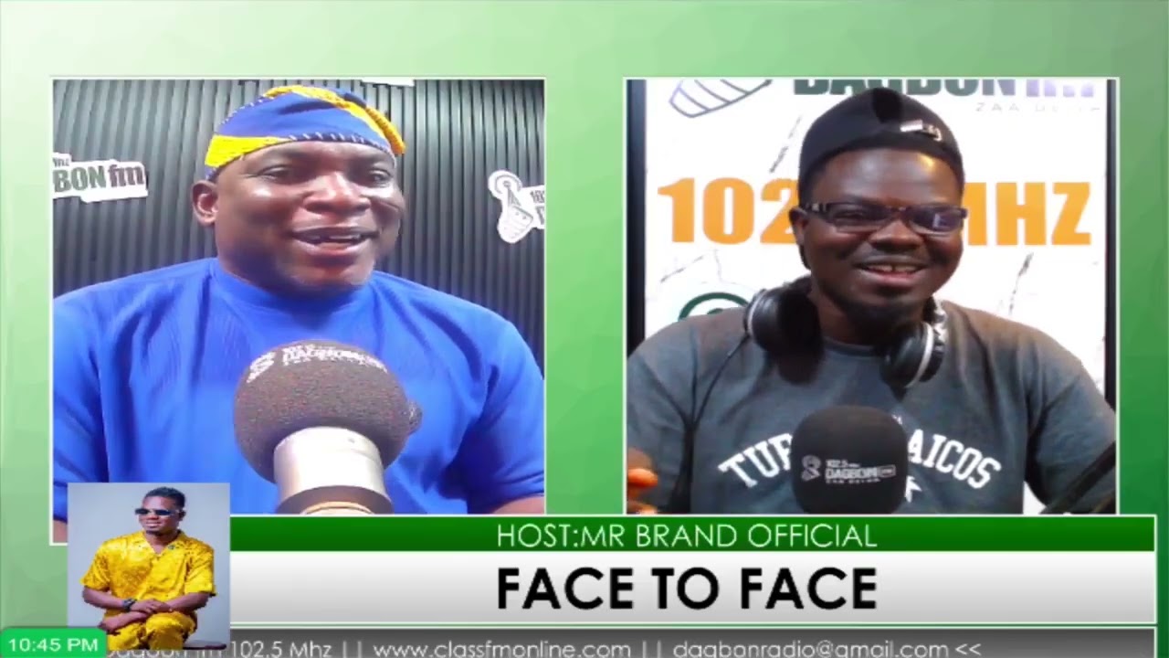Face2FaceTalkShow With Mr Mohammed on Dagbon FM. Host Mr Brand Official 