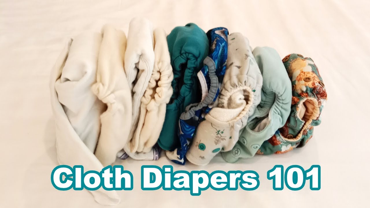 TYPES OF CLOTH DIAPERS 101 (Styles, Systems) Flat, Prefold, Fitted, AI2, Pocket, AI1, Cover