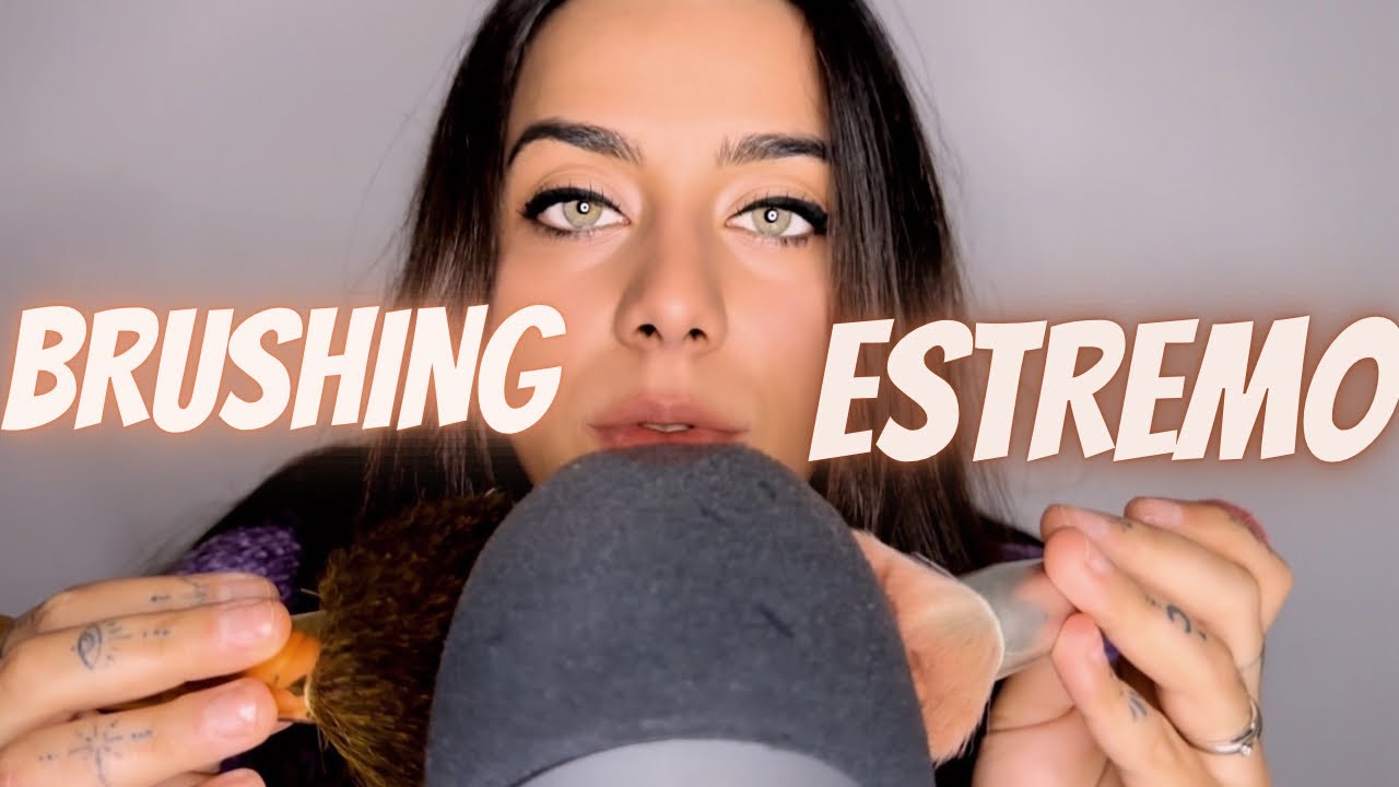 💜BRUSHING ESTREMO per DORMIRE SUBITO | ASMR ITA