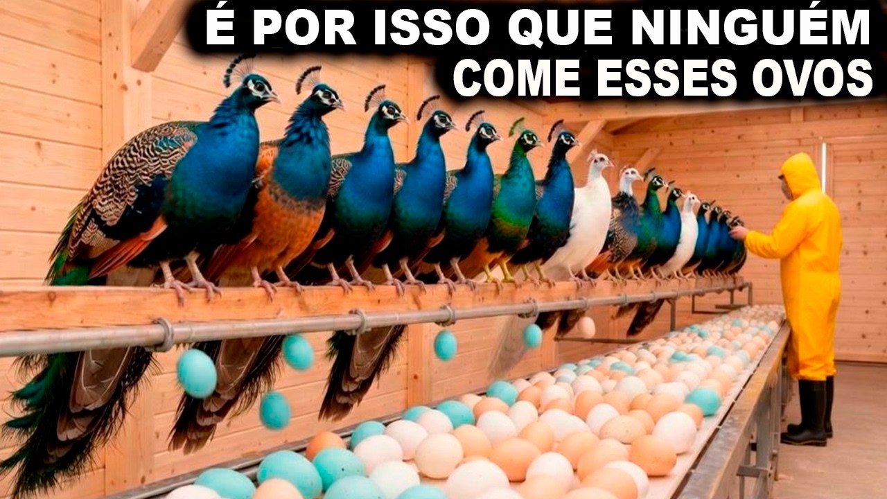 Porque Ningu&eacute;m Come Ovos De PAV&Atilde;O? A Verdade Vai Te Surpreender! 😳🥚