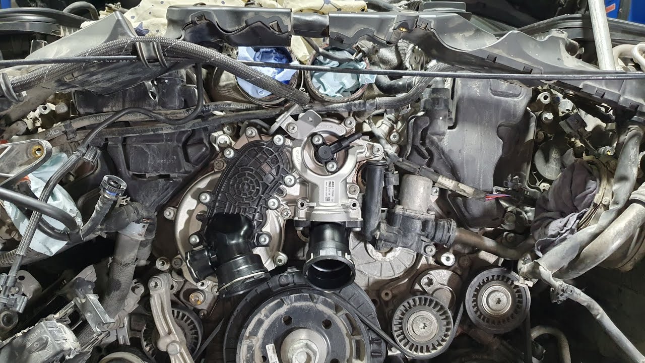 C63s 2017 with 165k km small maintenance (part 1)