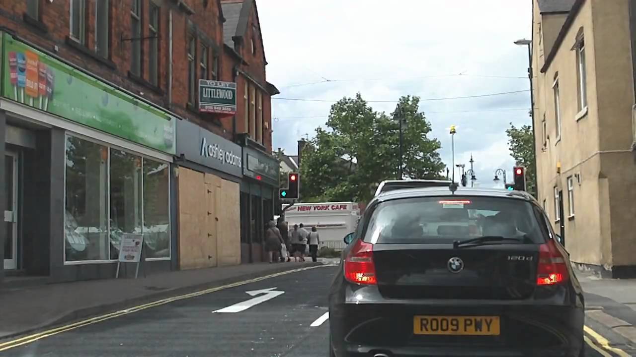 Heage to Ripley via Upper Hartshay, Derbyshire by car in July 2009. Derbyshire villages series in HD