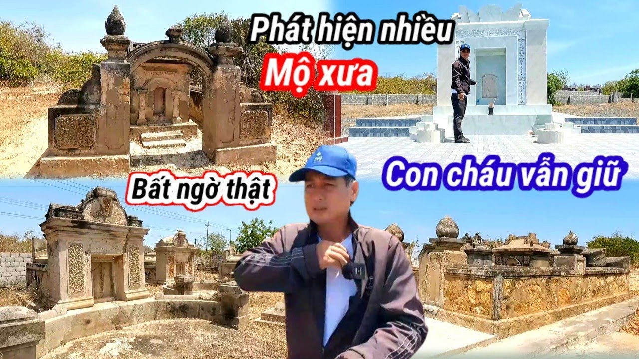 Phát Hiện nhiều ngôi mộ cổ mộ xưa tại nghĩa địa lâu đời nhất Bình Thuận