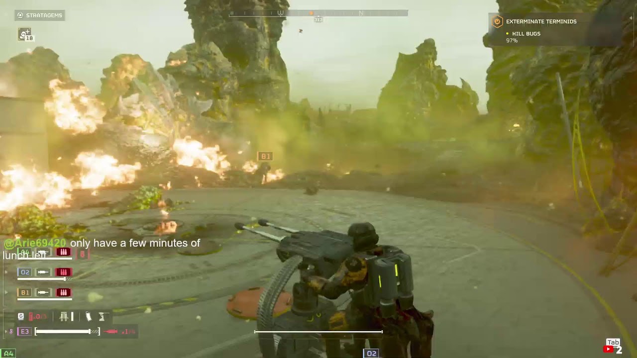 BOT STOMPER CENTRAL (HELLDIVERS 2 LIVE STREAM)