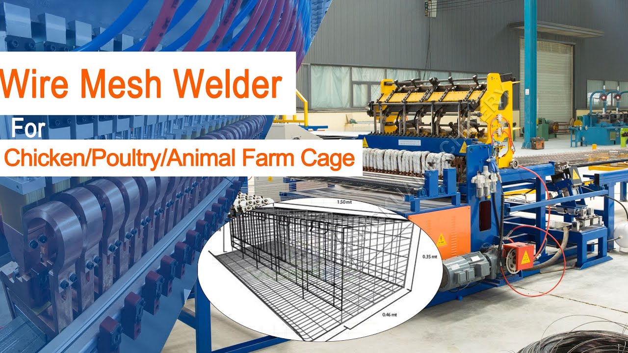 Introduction Wire Mesh Welding Machine for Chicken/Poultry/Bird/Pigeon/Pet/Animal Farm Breeding Cage