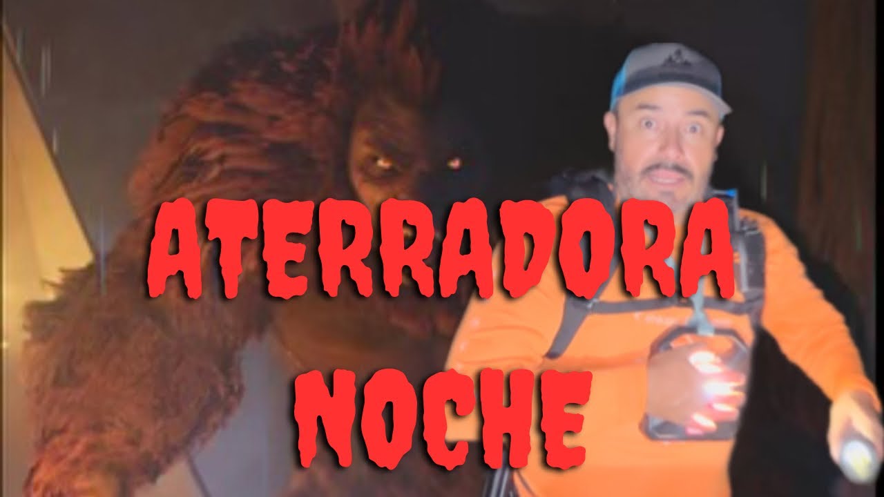 ATERRADORA NOCHE, BIGFOOT SE NOS QUEDA MIRANDO FIJAMENTE