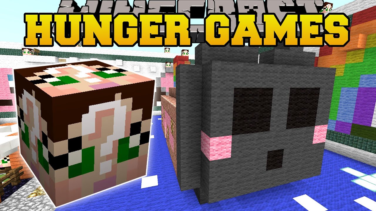 Minecraft: SO KAWAII HUNGER GAMES - Lucky Block Mod - Modded Mini-Game