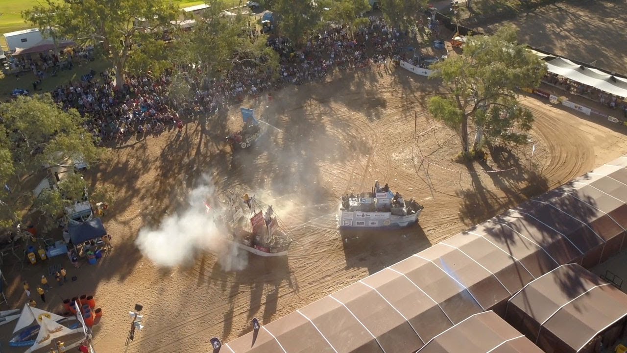 Annual Australian Desert Boat Race