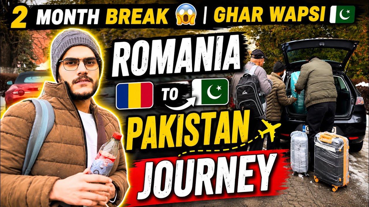 Romania 🇷🇴 Se Pakistan 🇵🇰 | Job Holidays Travel Vlog