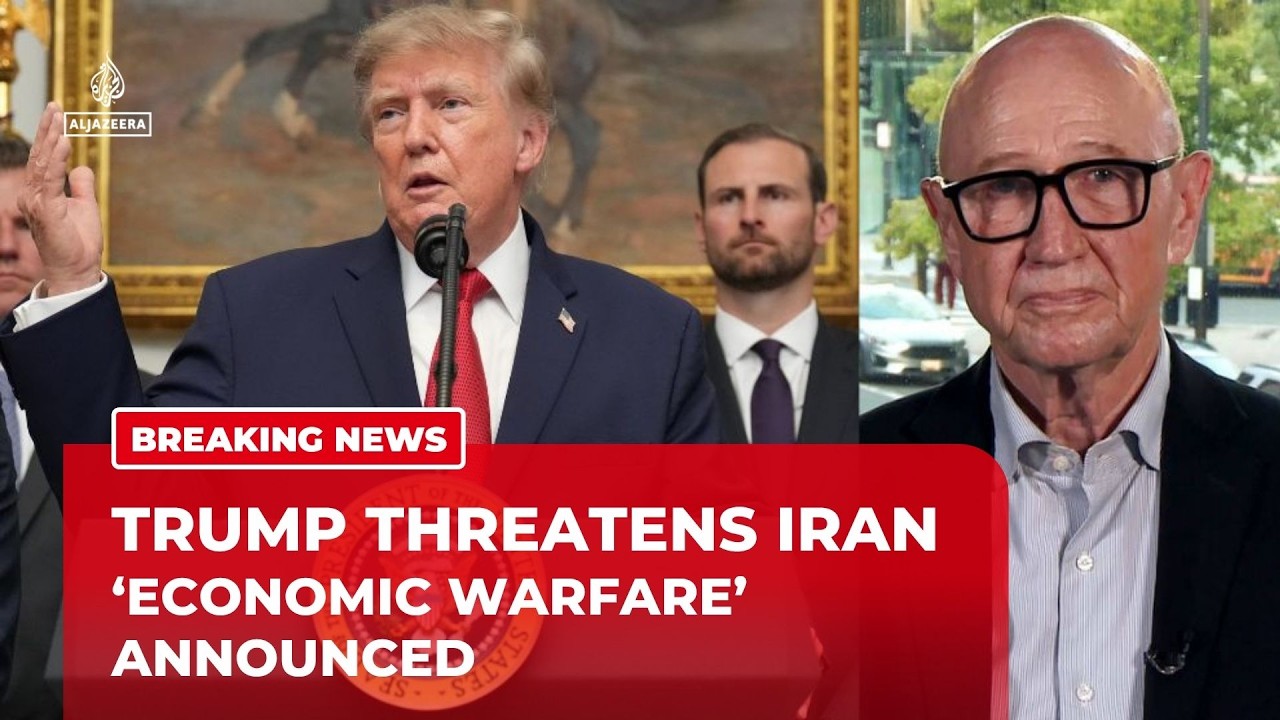 Trump announces &lsquo;most crushing&rsquo; economic operation against Iran