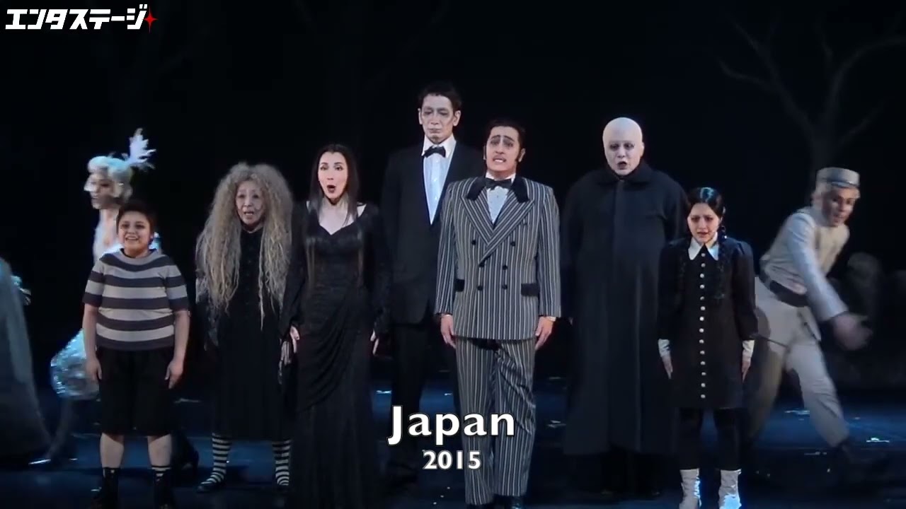 Addams Family Musical Cast Comparison-When You're An Addams