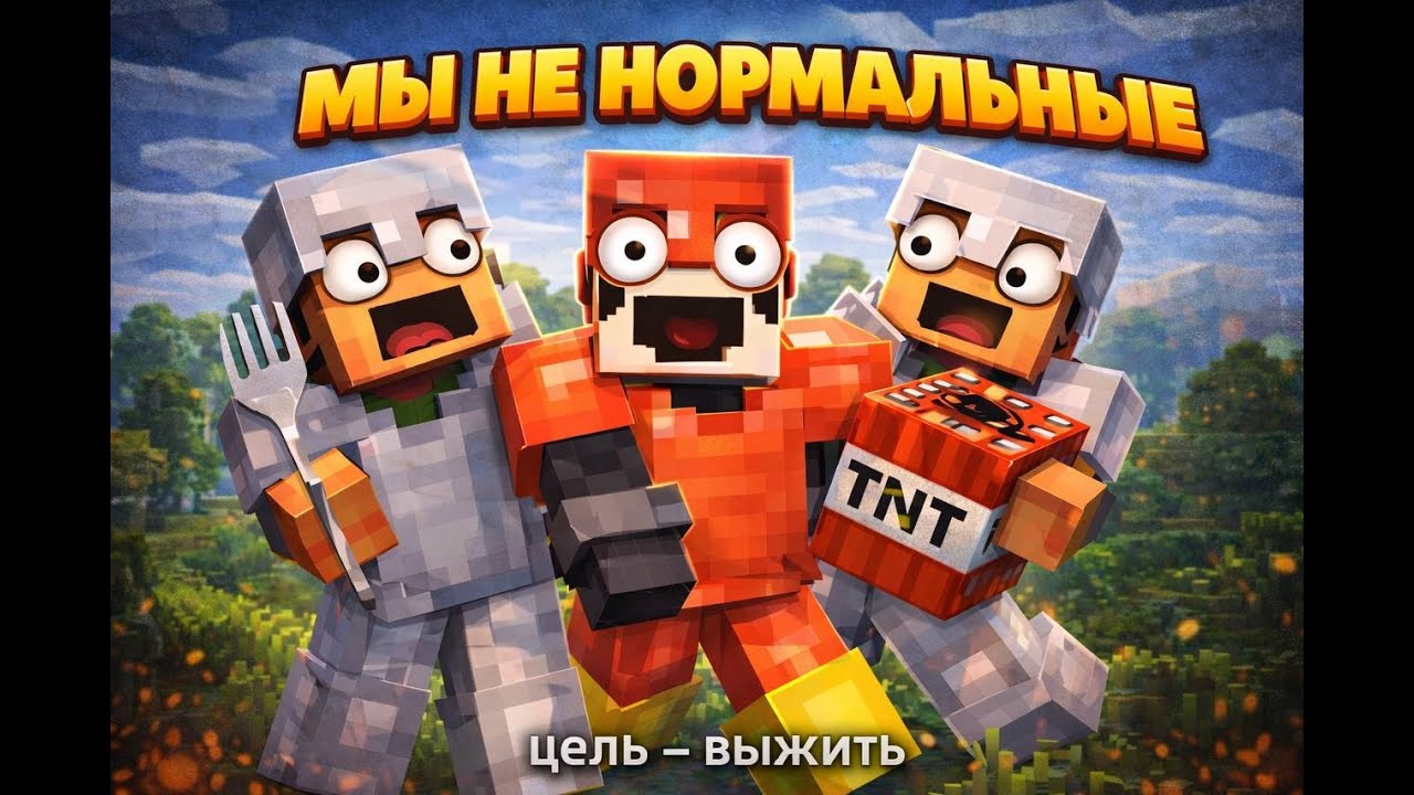 ЦЕЛЬ  ВЫЖИТЬ ▶ Minecraft