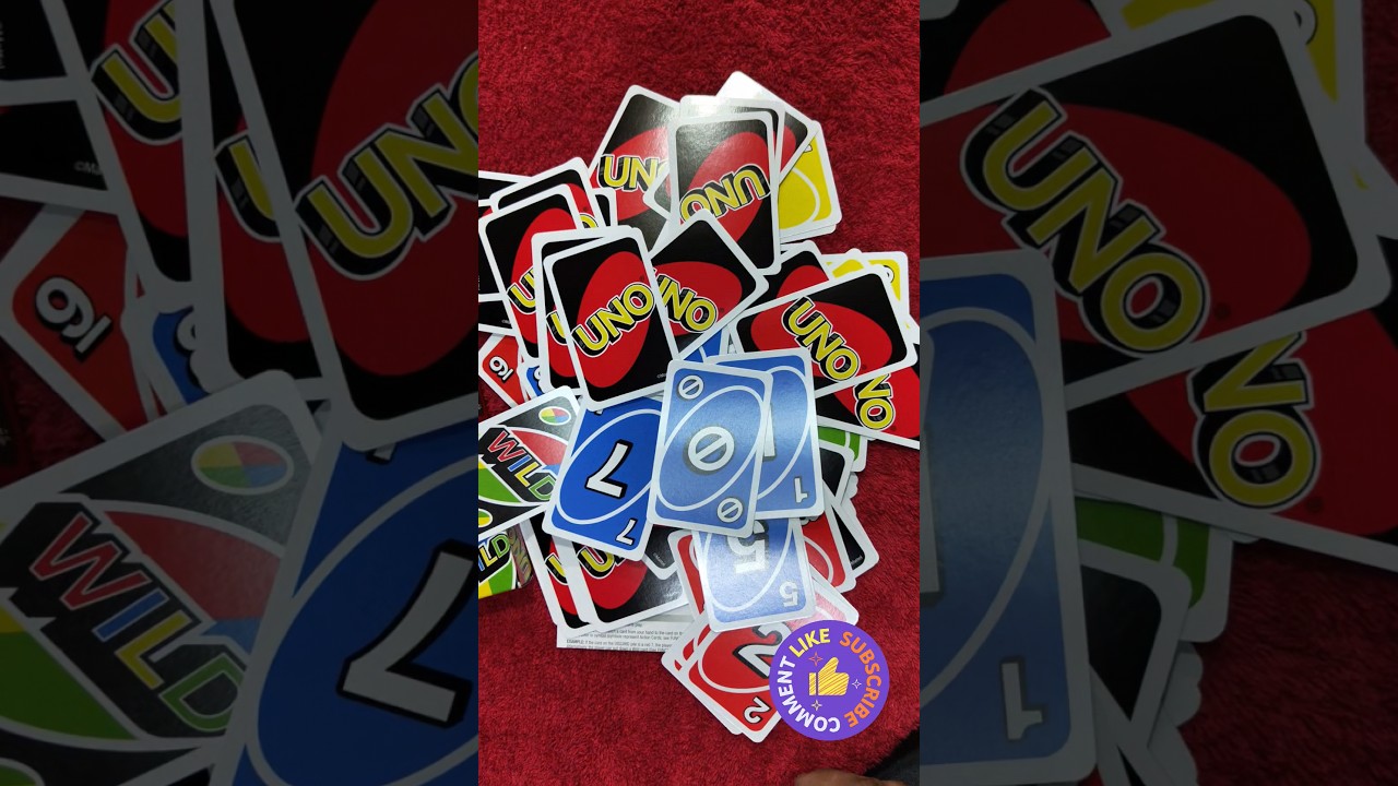 Mattel Uno Playing Card Game for 7 Yrs and Above for Adult,set of 112 cards #uno  #cardgame