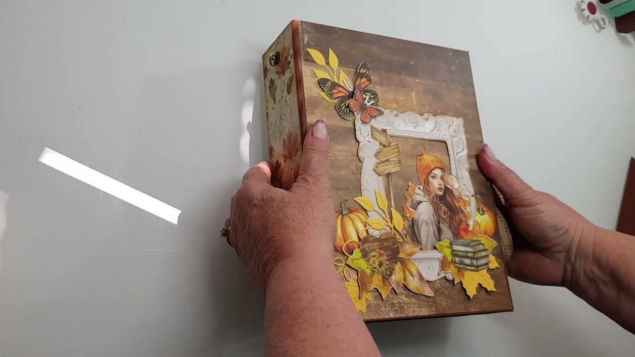 ALBUM Présentation Finale  Autumn Beauty #craftoclock #album #diy #scrapbooking #diy