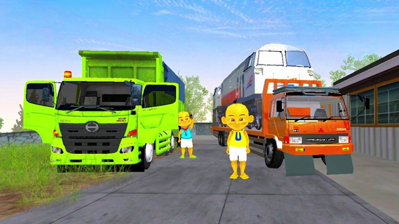 Upin dan Ipin Tukar Mobil Sport dengan Truk Oleng Besar 🤤😜 upinstori