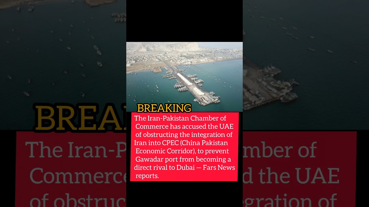 Did UAE Try to STOP Iran From Joining CPEC? 🇦🇪🇵🇰🇮🇷 | Dubai vs Gwadar