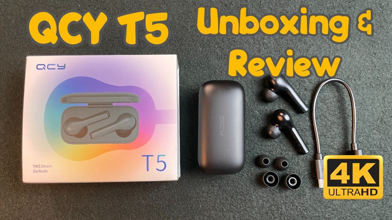 QCY T5 TWS | True Wireless Earbuds | Unboxing & Review In English