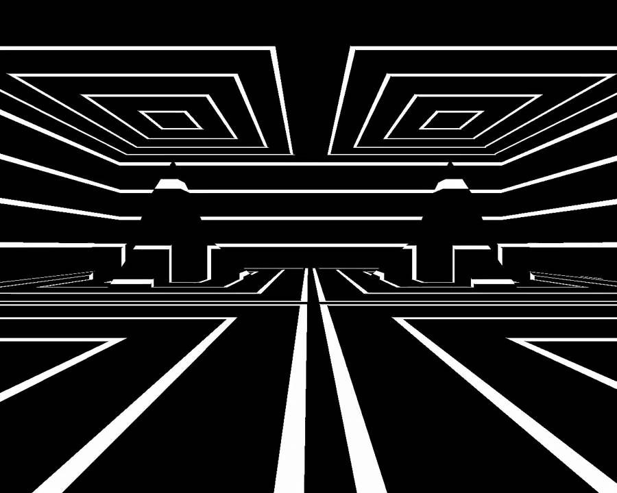 ▲ Psychedelic White Lines (HD) [Animation]