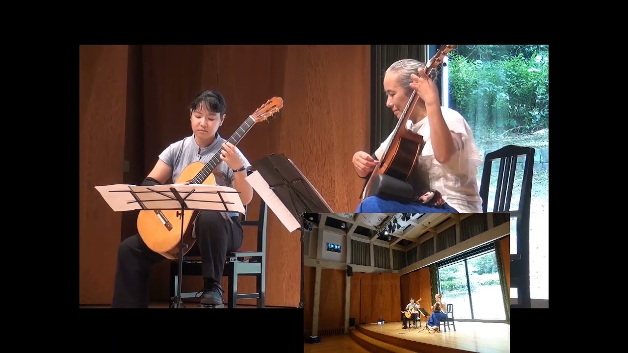 GONTITI『放課後の音楽室』をクラシックギターDuo！