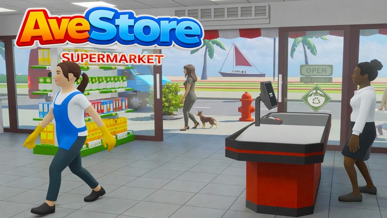AveStore: Supermarket Simulator Gameplay