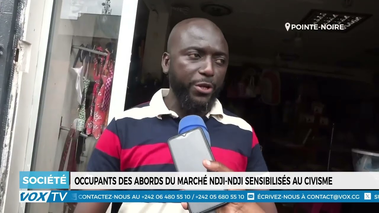 Occupants des abords du marché ndjindji sensibilisés au civisme