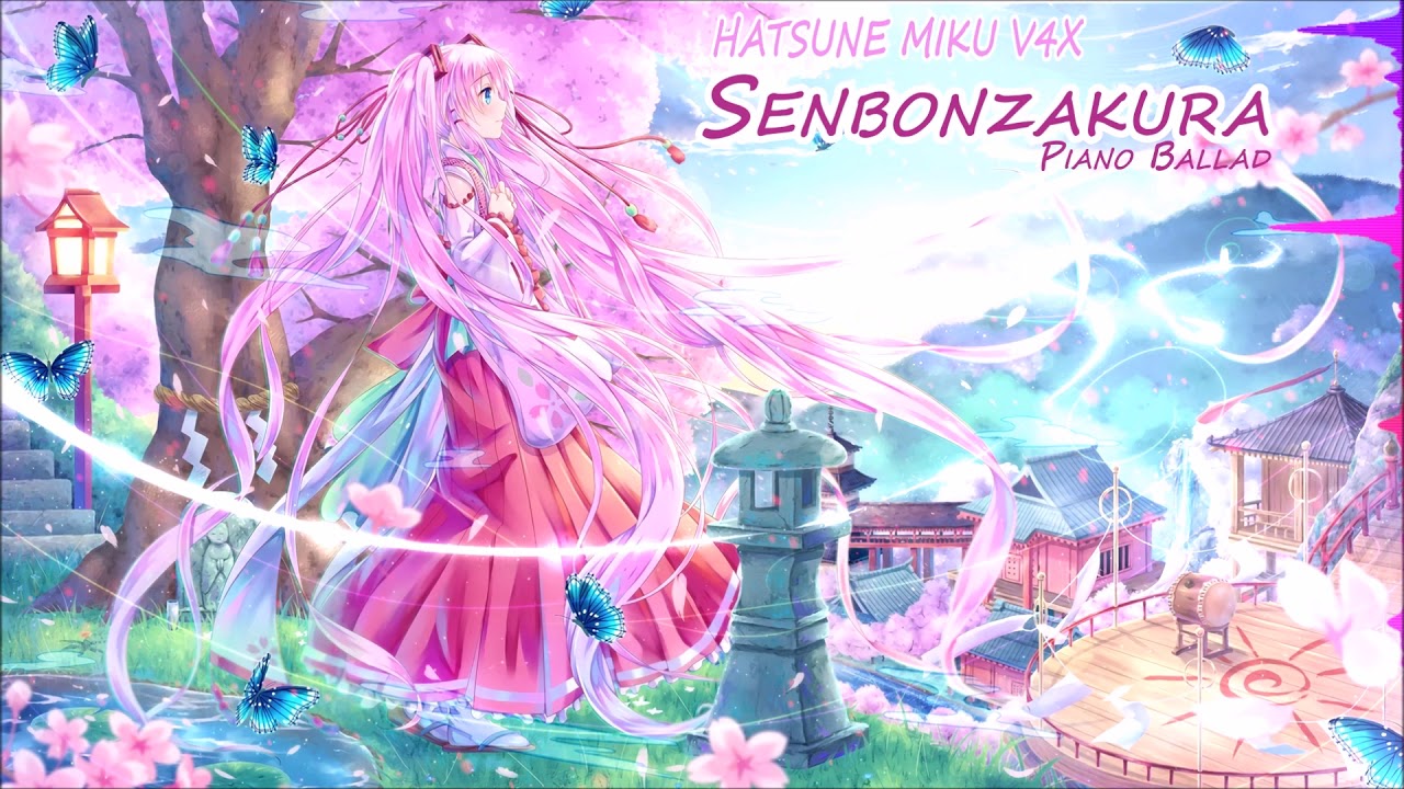 【Hatsune Miku V4x】Senbonzakura (Piano Ballad)【V5 Cover】
