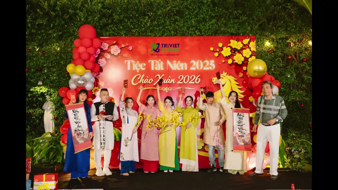 Tiệc tri ân 2025 dành cho cán bộ nhân viên và đối tác của Trí Việt Biogen
