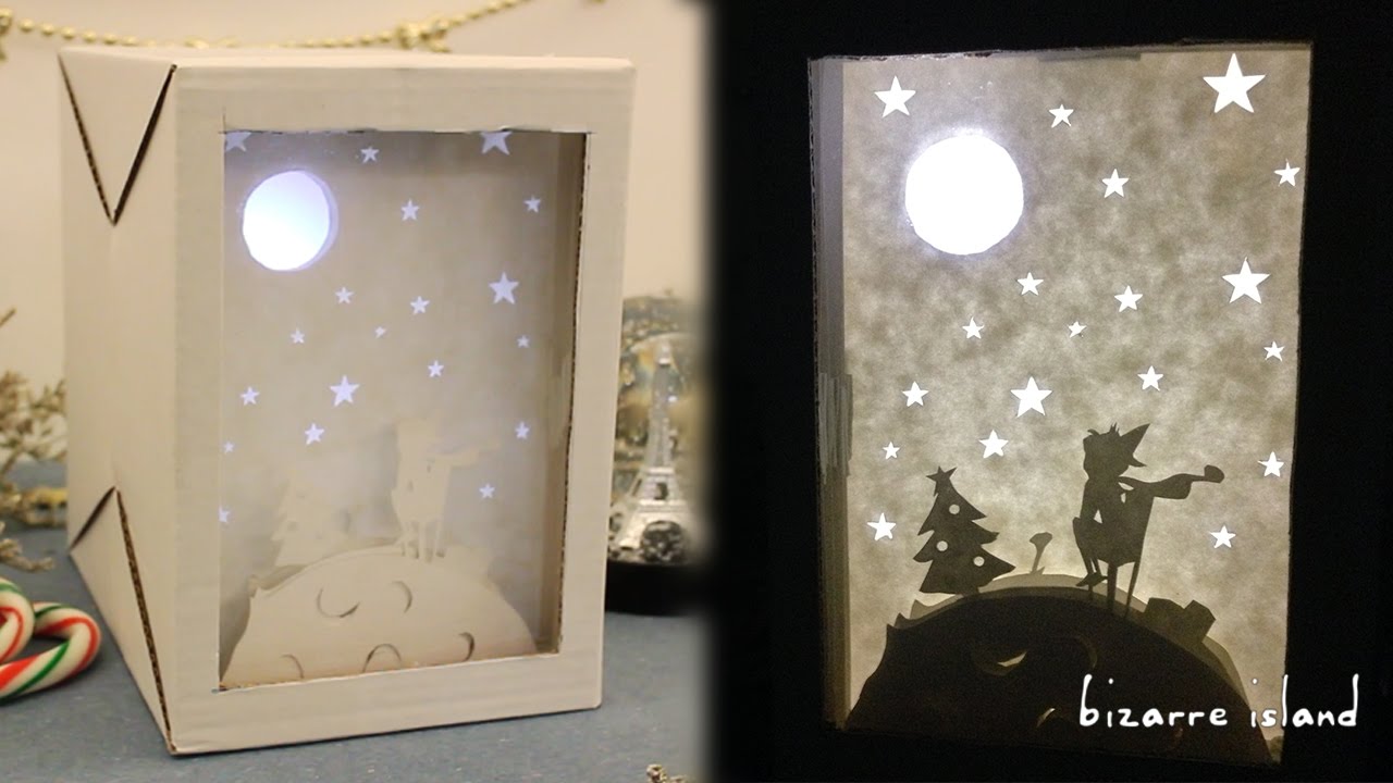 DIY Little Prince inspired Christmas Nightlight | c for craft
