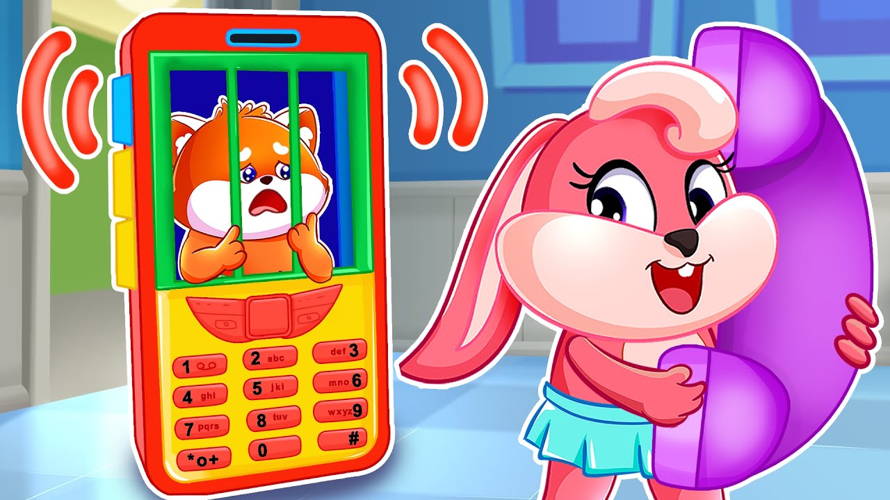 Rescue Zee Zee From The Phone Trap Song 📱🎶 || Good Habits Education song for children | Kids Songs