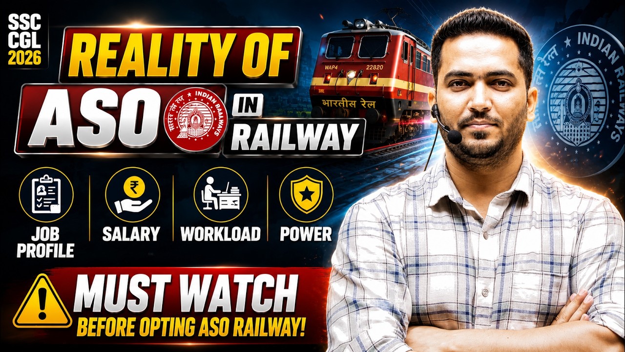 ASO in Railway Reality Check | Salary, Workload, Power & Promotion | Must Watch