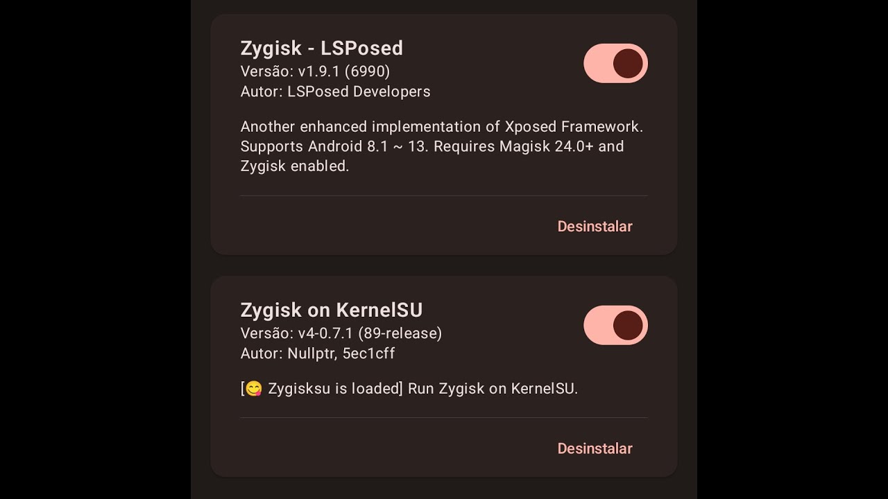 Como instalar o LSPosed e Zygisk no KernelSU!!!