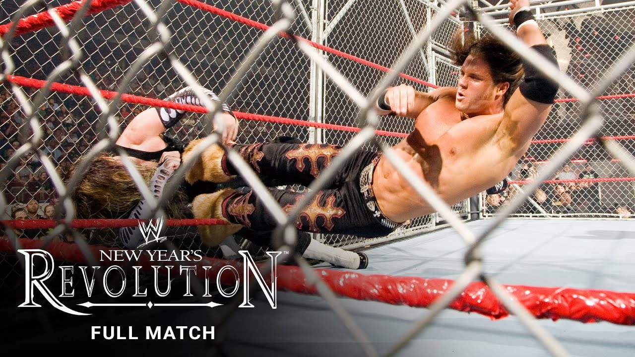 FULL MATCH - Jeff Hardy vs. Johnny Nitro – Steel Cage Match: WWE New Year’s Revolution 2007
